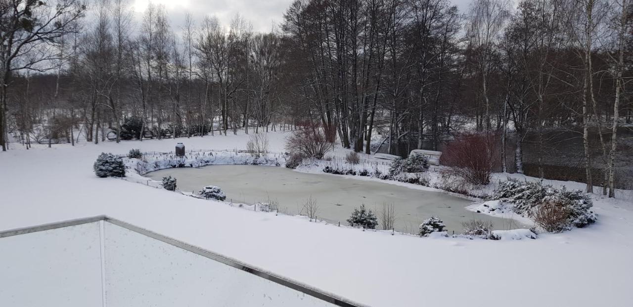 Villa Strzecha Chopina - Dom I Polwysep Tylko Dla Ciebie Lidzbark Welski Exterior foto